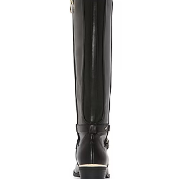 Liz Claiborne Womens Tarla Stacked Heel Riding Boots - Picture 4 of 4